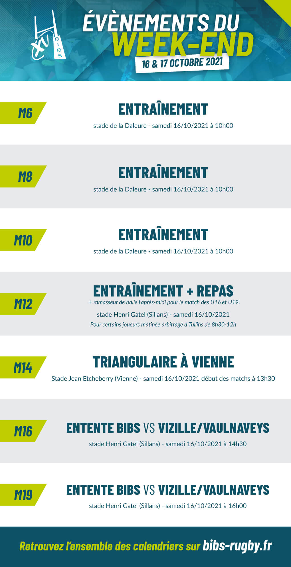 évènements weekend du 2 octobre 2021