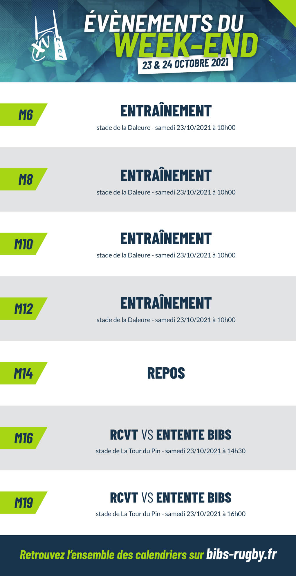 évènements weekend du 2 octobre 2021