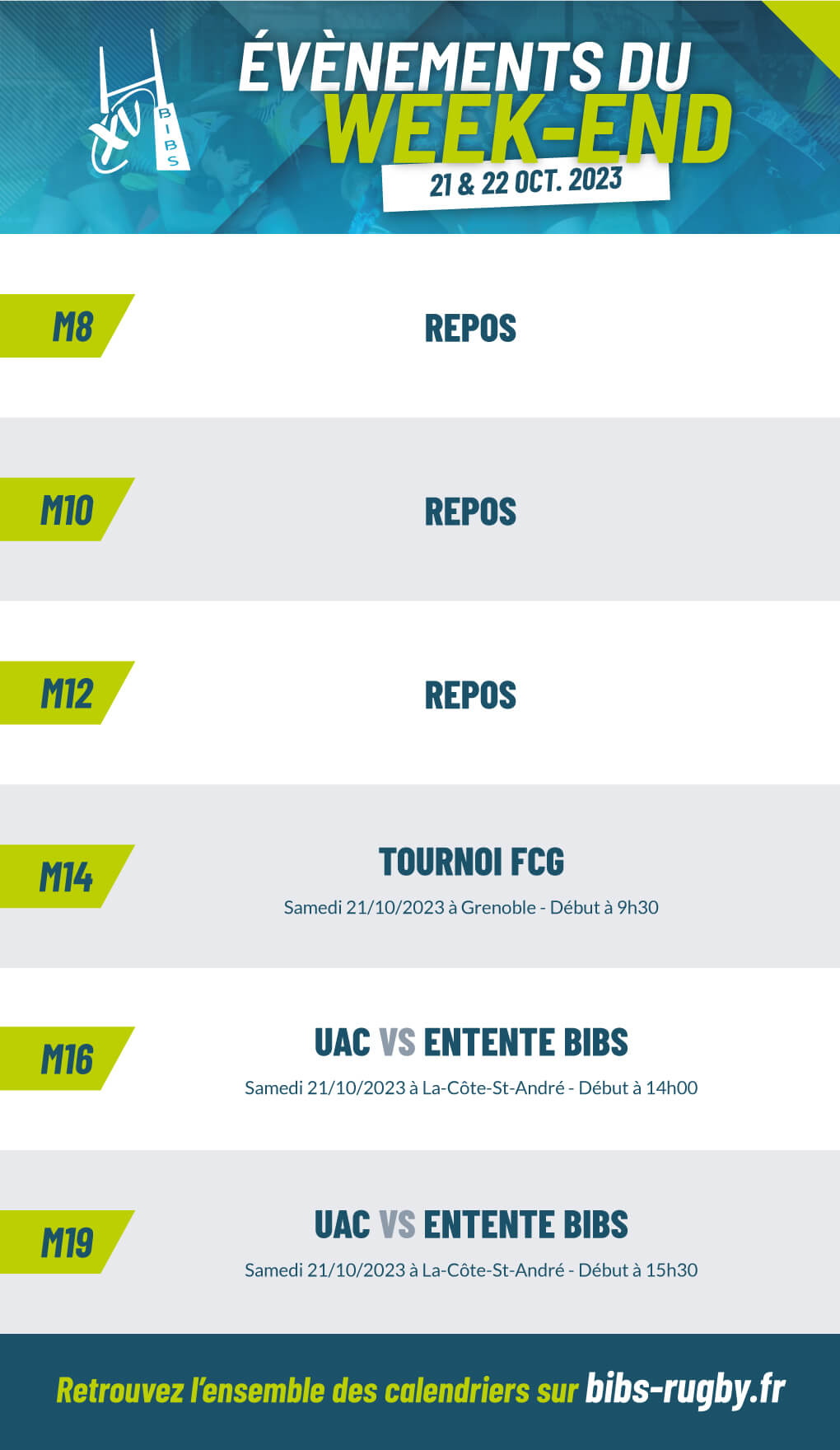 évènements week-end 9 octobre 2021